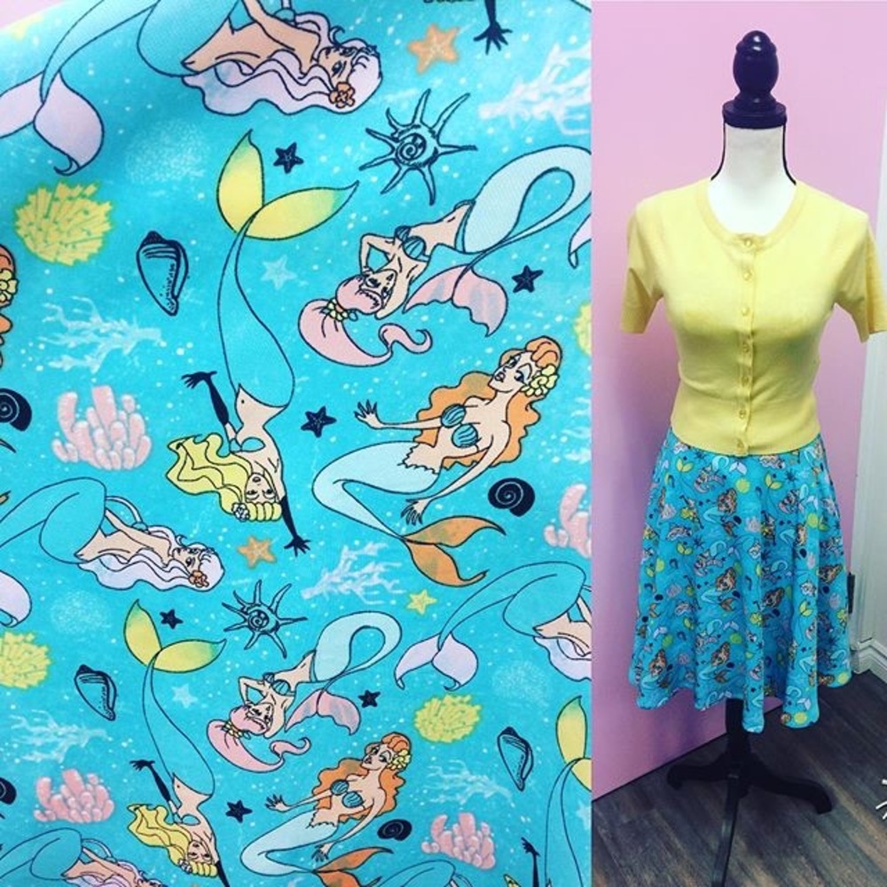 💖Retro Mermaid skirt💖